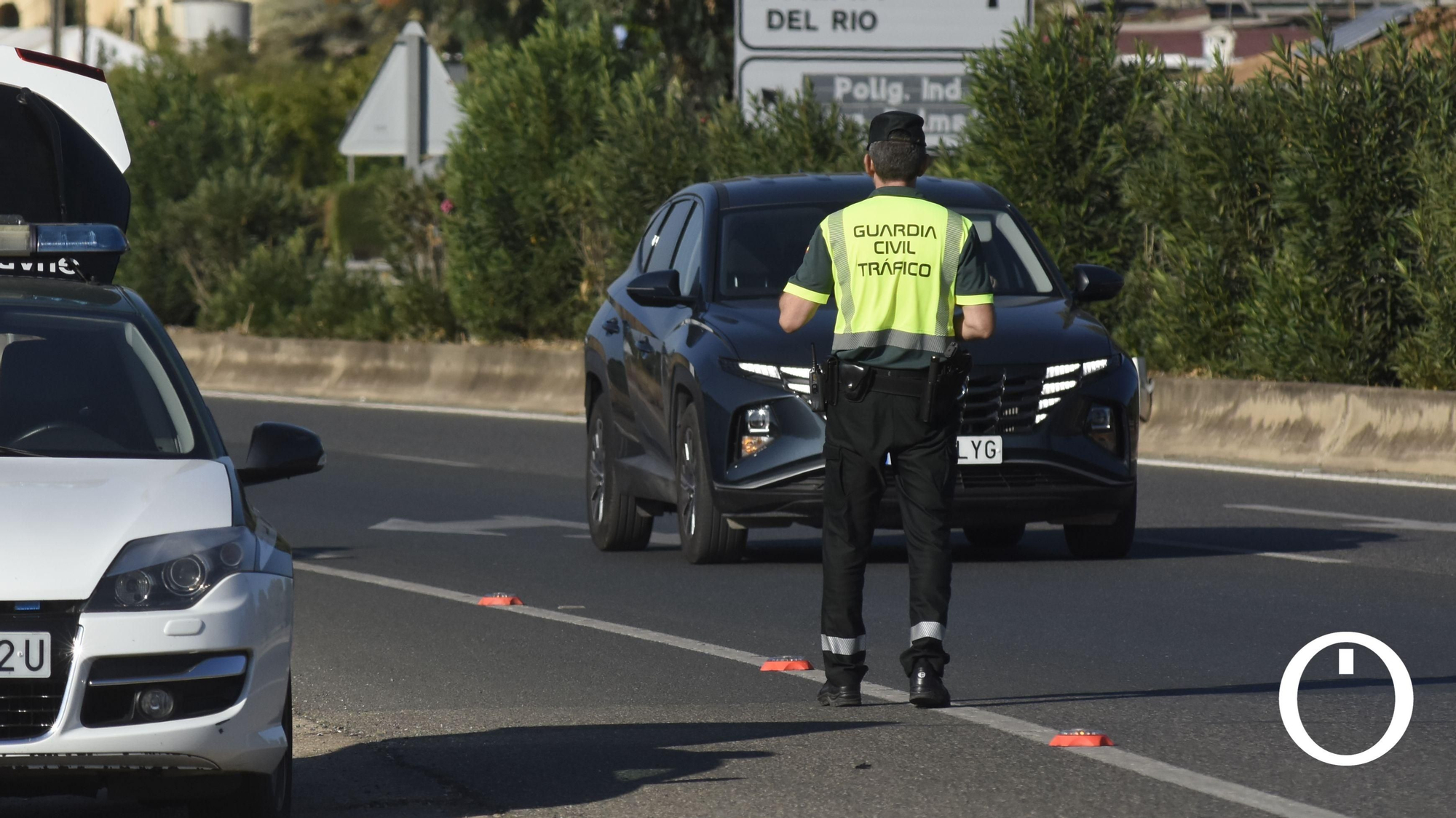 Control de la Guardia Civil.