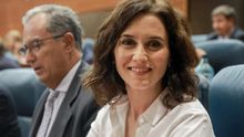 El consejero de Educación, Enrique Ossorio, junto a Isabel Díaz Ayuso.