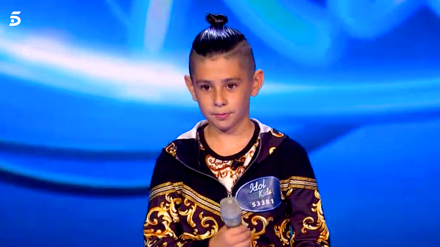 Manuel 'El mulato' en 'Idol Kids'