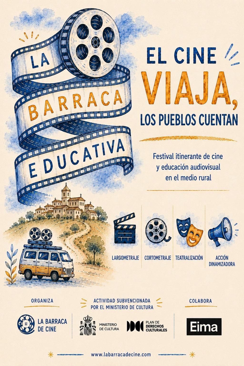 Cartel de 'La Barraca Educativa'