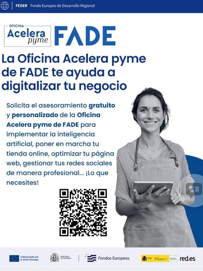 Promoción de la nueva oficina de FADE.