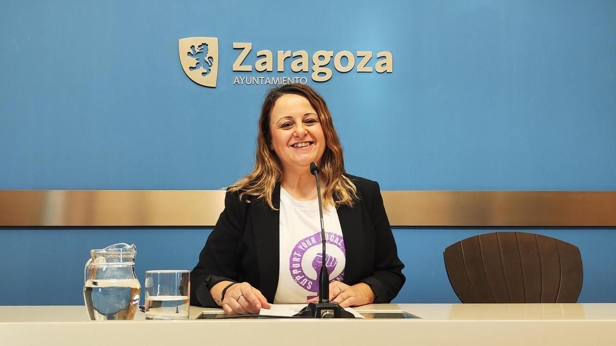 La portavoz de Zaragoza en Común: "Si el decreto de vivienda no sale adelante, Sumar debería salir del Gobierno"
