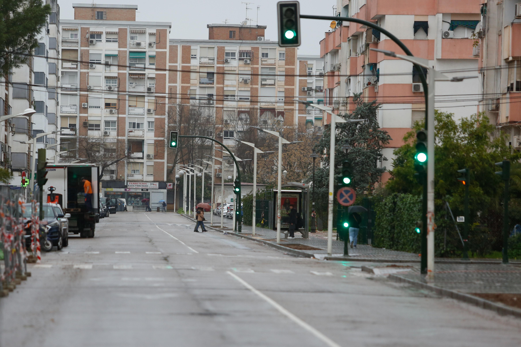 La borrasca Leonardo a su paso por Córdoba