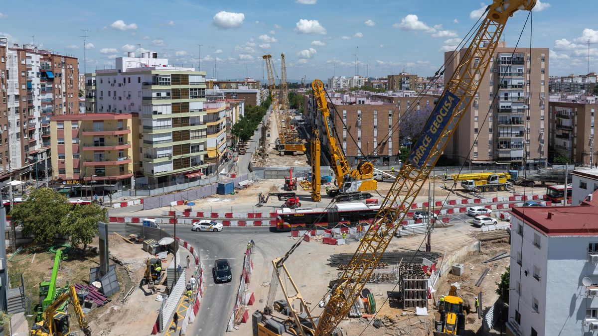 Arranca la construcción de la estación Hospital Macarena de la Línea 3 del metro de Sevilla