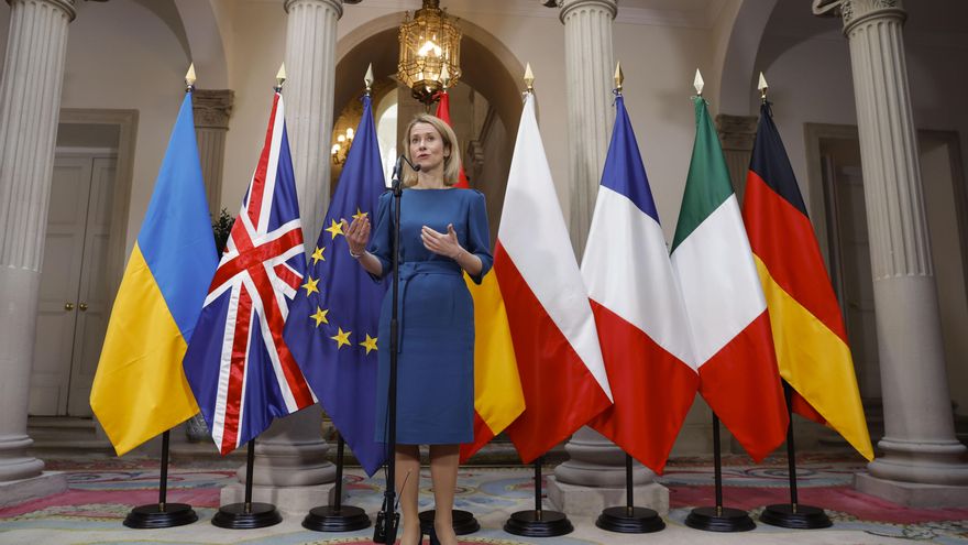 Kallas advierte que las garantías de seguridad  a Ucrania deben ser "sólidas y creíbles"