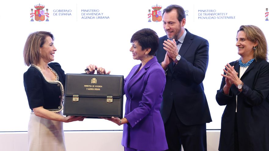 El traspaso de carteras a la ministra Isabel Rodríguez