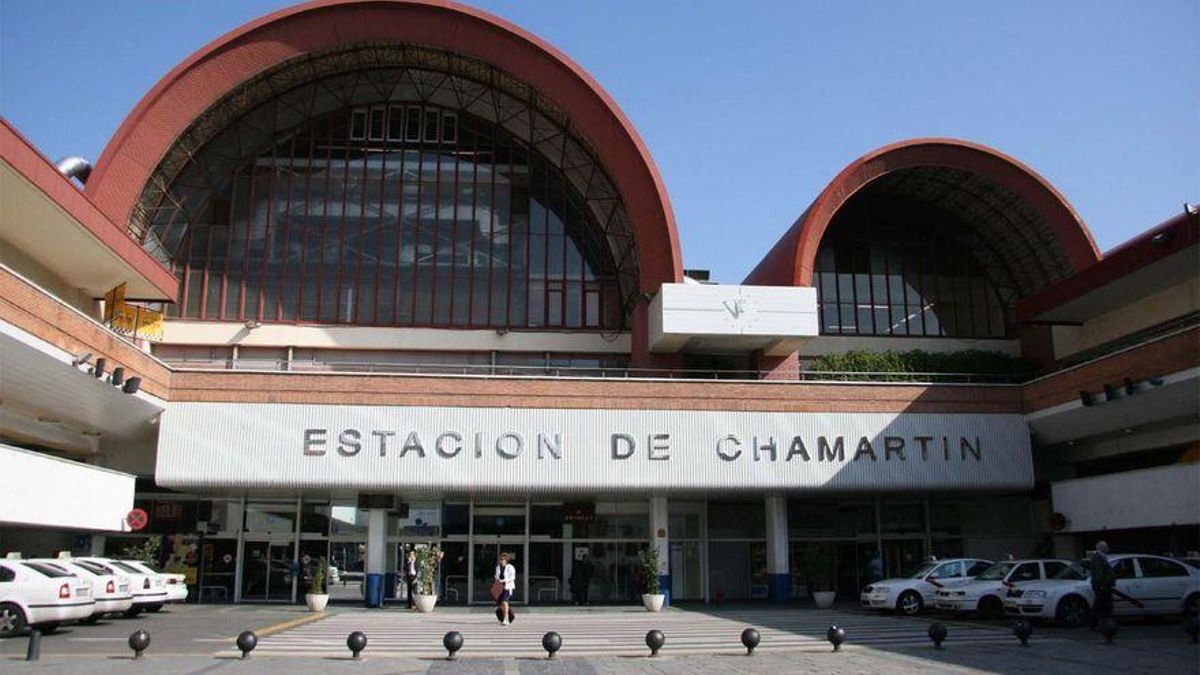 Estación de Chamartín-Clara Campoamor, en Madrid.