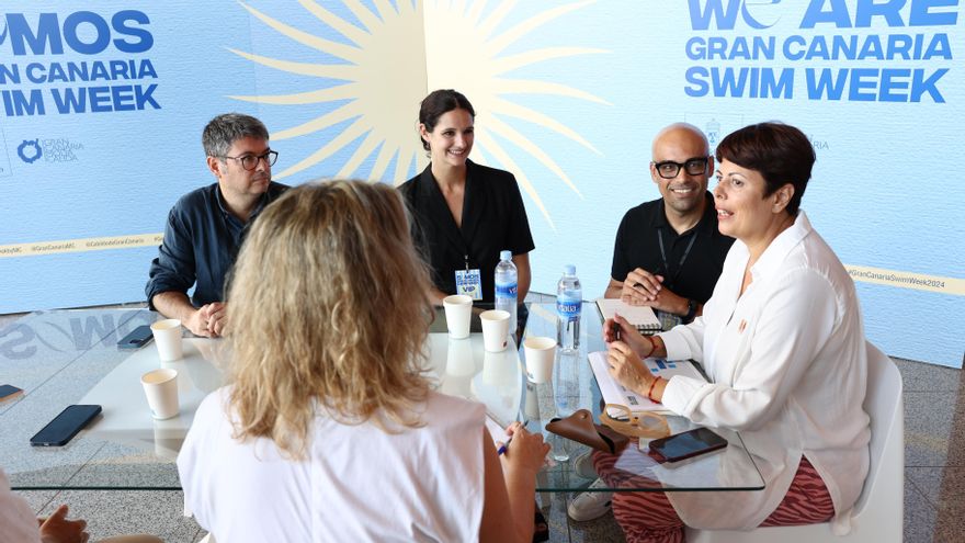 Gran Canaria, centro de intercambio de la moda baño entre América y Europa