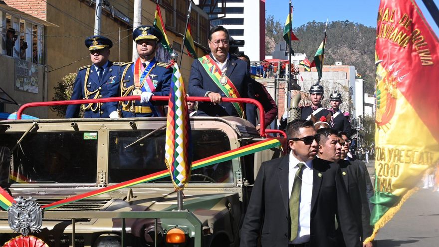Arce llama al Ejército de Bolivia a prepararse para enfrentar fuerzas desestabilizadoras