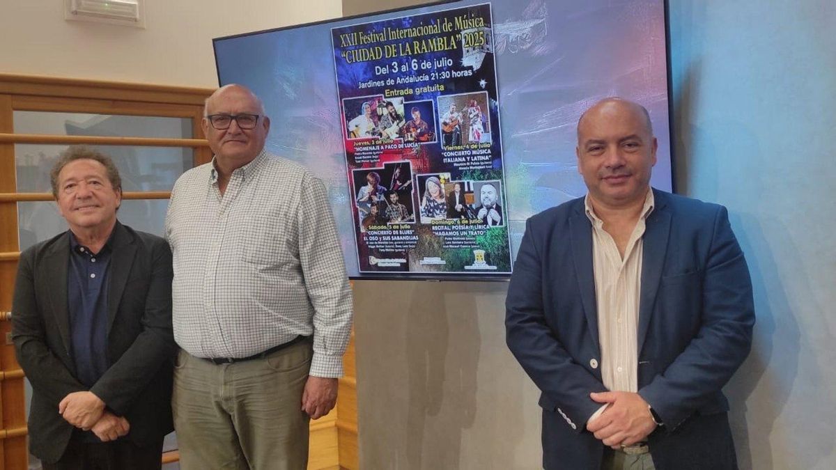 Duque explica el programa del Festival Internacional de Música de La Rambla