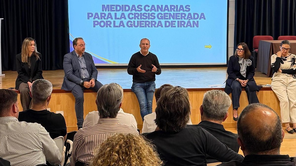 Sergio Rodríguez analiza con los sectores económicos de La Palma “el impacto de la inestabilidad internacional” y el conflicto en Oriente Medio