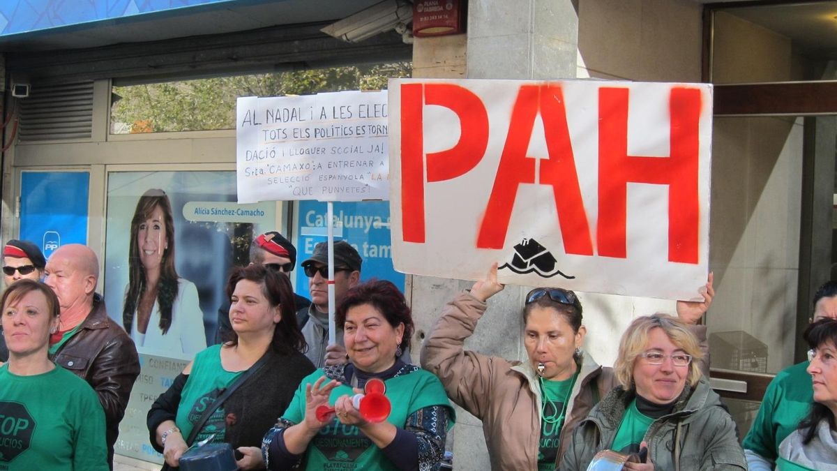 La Plataforma de Afectados por la Hipoteca califica de "parche" el gesto de la banca