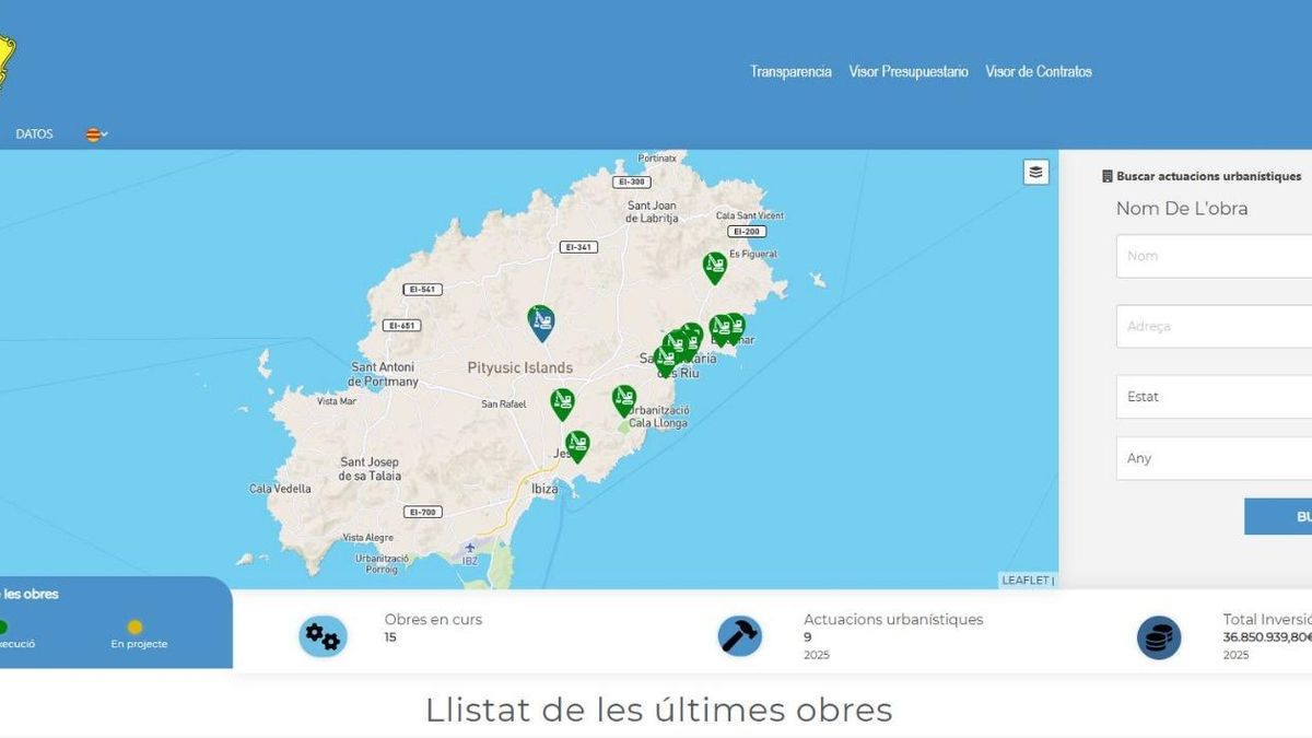 Santa Eulària estrena nuevas herramientas de gobierno abierto.