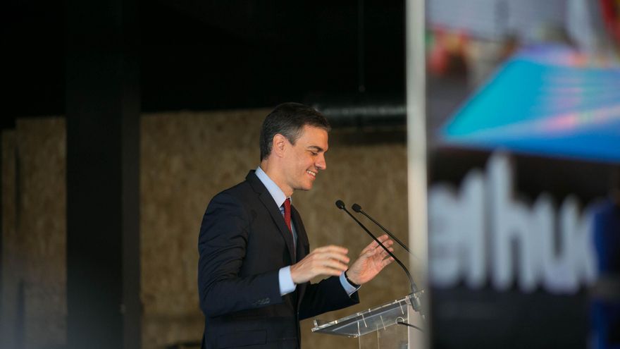 El presidente del Gobierno, Pedro Sánchez