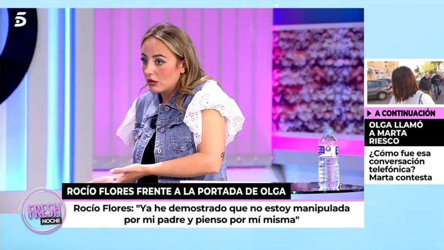 Rocío Flores critica a Telecinco por Antonio David: "Hay un pensamiento unilateral y es bastante radical"