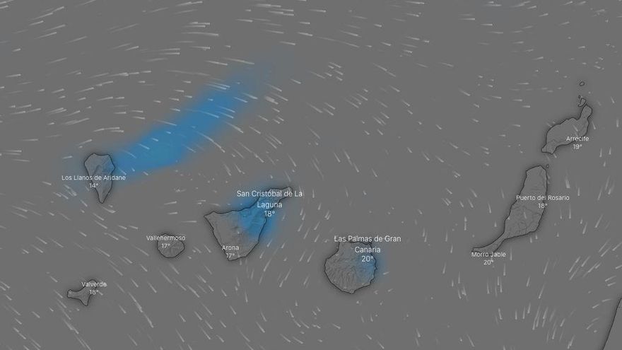 Junio llega con lluvias: el tiempo de esta semana en Canarias