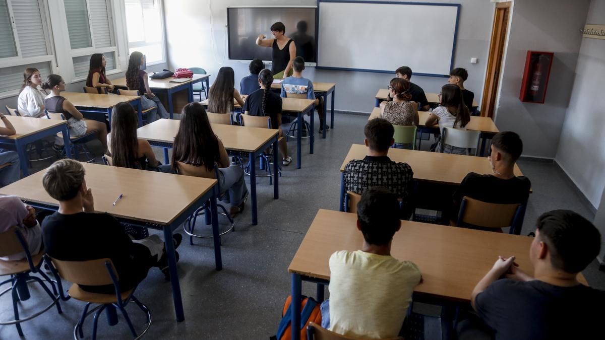 Comienzo de las clases en los institutos