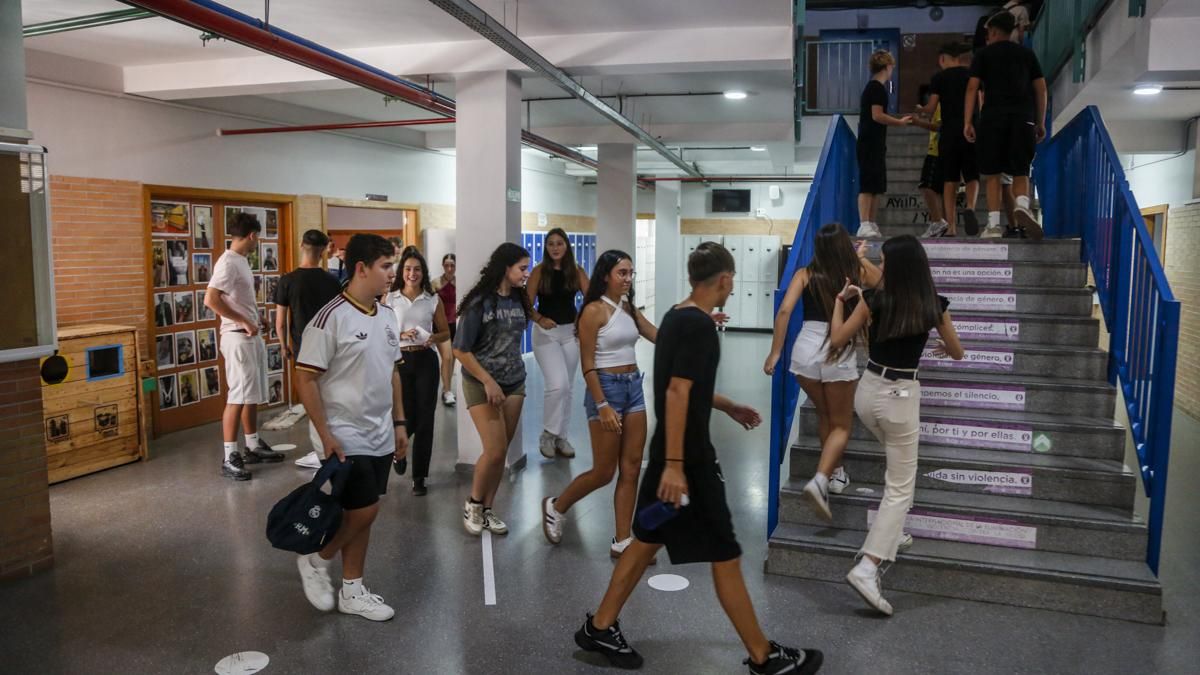 Comienzo de las clases en los institutos