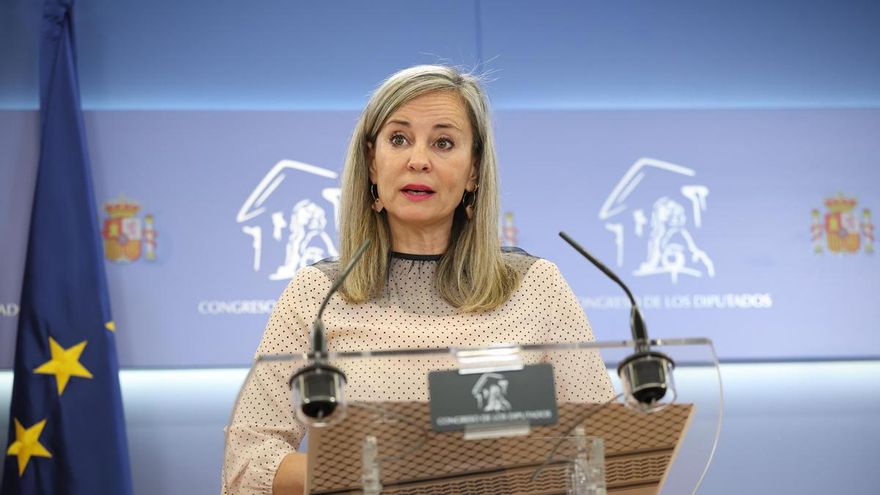 La portavoz de Sumar en el Congreso, Verónica Martínez Barbero.