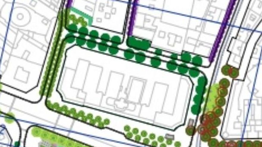 Así es la reforma de las calles que rodean el Edificio España y que pagará una empresa privada