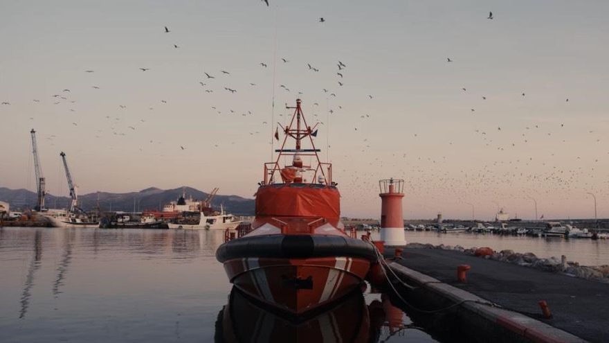 Embarcación de Salvamento Marítimo.