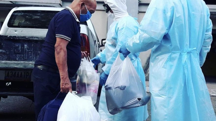 Francisco cumplió dos cuarentenas: una al llegar al país, otra al llegar volver a su localidad. En total fueron 21 días.