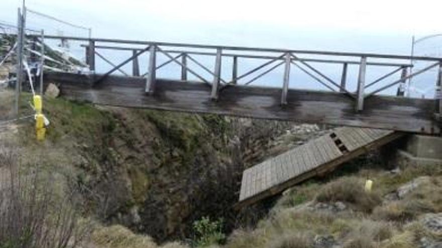 La jueza del caso de la pasarela de El Bocal señala a Dragados como responsable civil de las obras