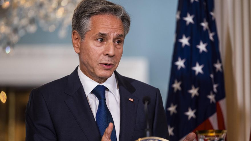 El secretario de Estado estadounidense Antony Blinken, en una fotografía de archivo. EFE/EPA/JIM LO SCALZO