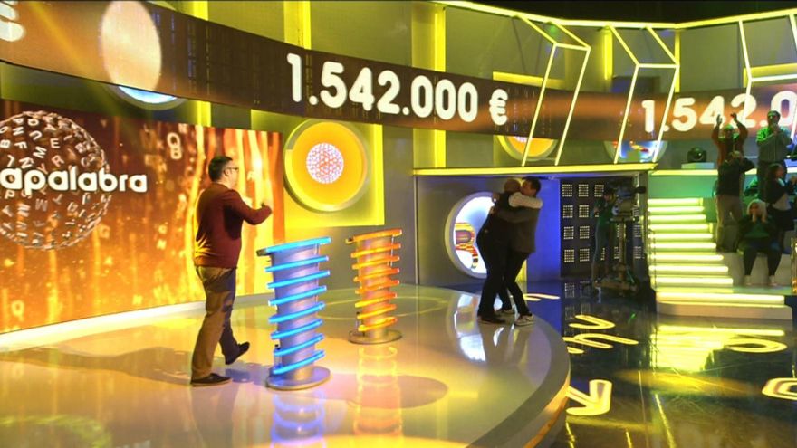 Así celebró Fran su victoria en "Pasapalabra"