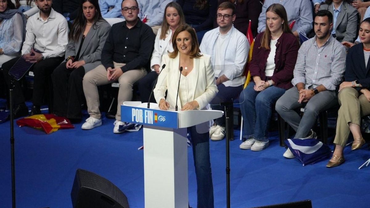 Català en su primer mitin como candidata al Congreso por Valencia: "Voy a seguir siendo alcaldesa y seguiré siendolo en 2027"