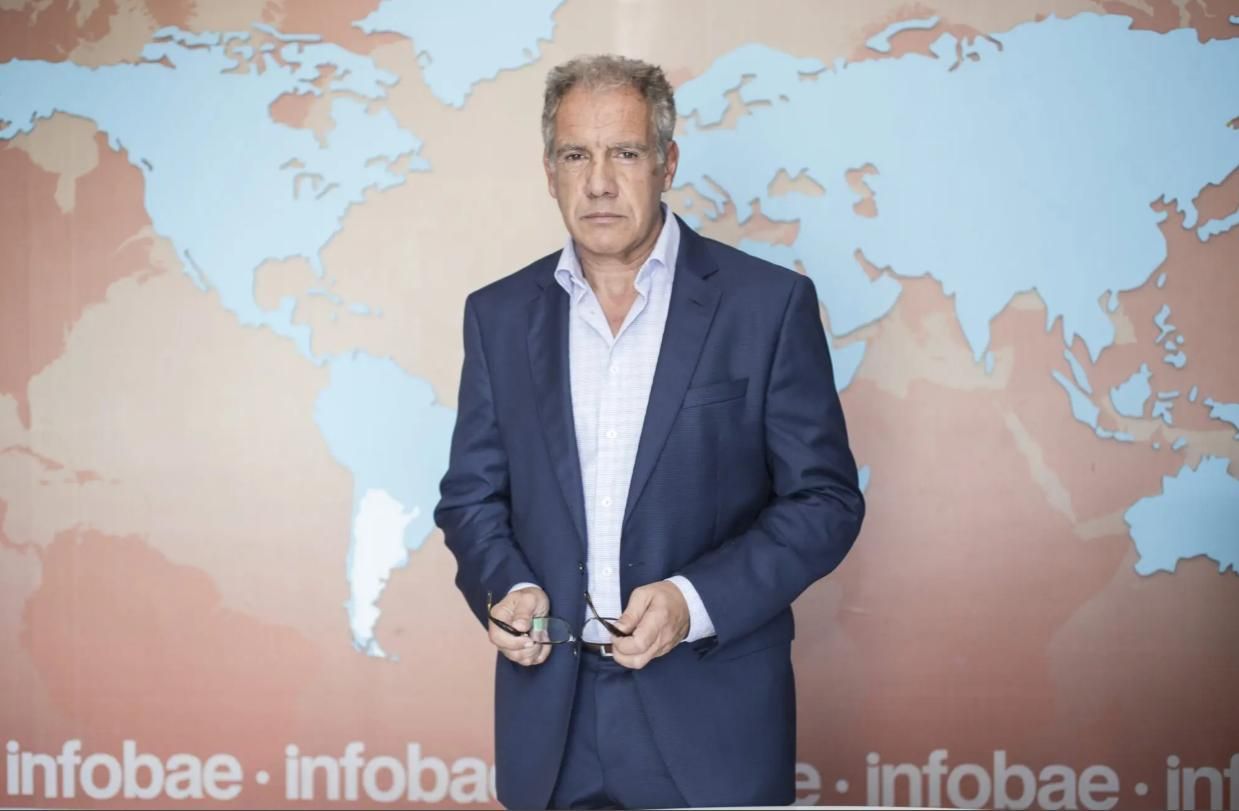 Daniel Hadad en las oficinas de Infobae.