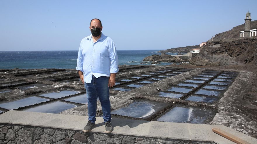 El gerente de la empresa Salinas Marinas de Fuencaliente SL.