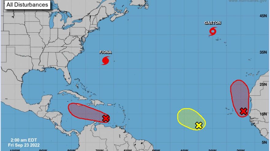 La probabilidad de que se forme un ciclón tropical al sur de Canarias ya es del 70%