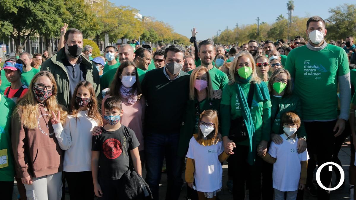 Kilómetros y solidaridad contra el cáncer