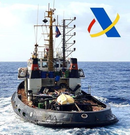 Esta operación antidroga se encuadra en el dispositivo denominado 'Nautilus'