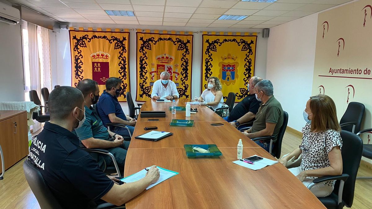 Reunión de coordinación en Moratalla