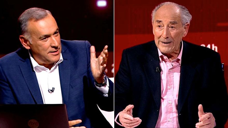 Xabier Fortes entrevistó a su padre Xosé Fortes, cofundador de la UMD, en TVE: "No sé si decir papá o coronel"