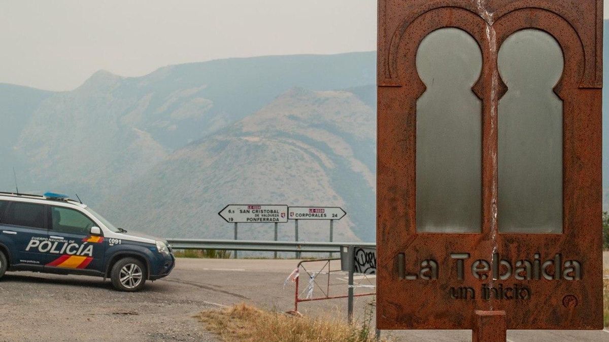 Incendio en la Tebaida Berciana el agosto trágico de 2025.