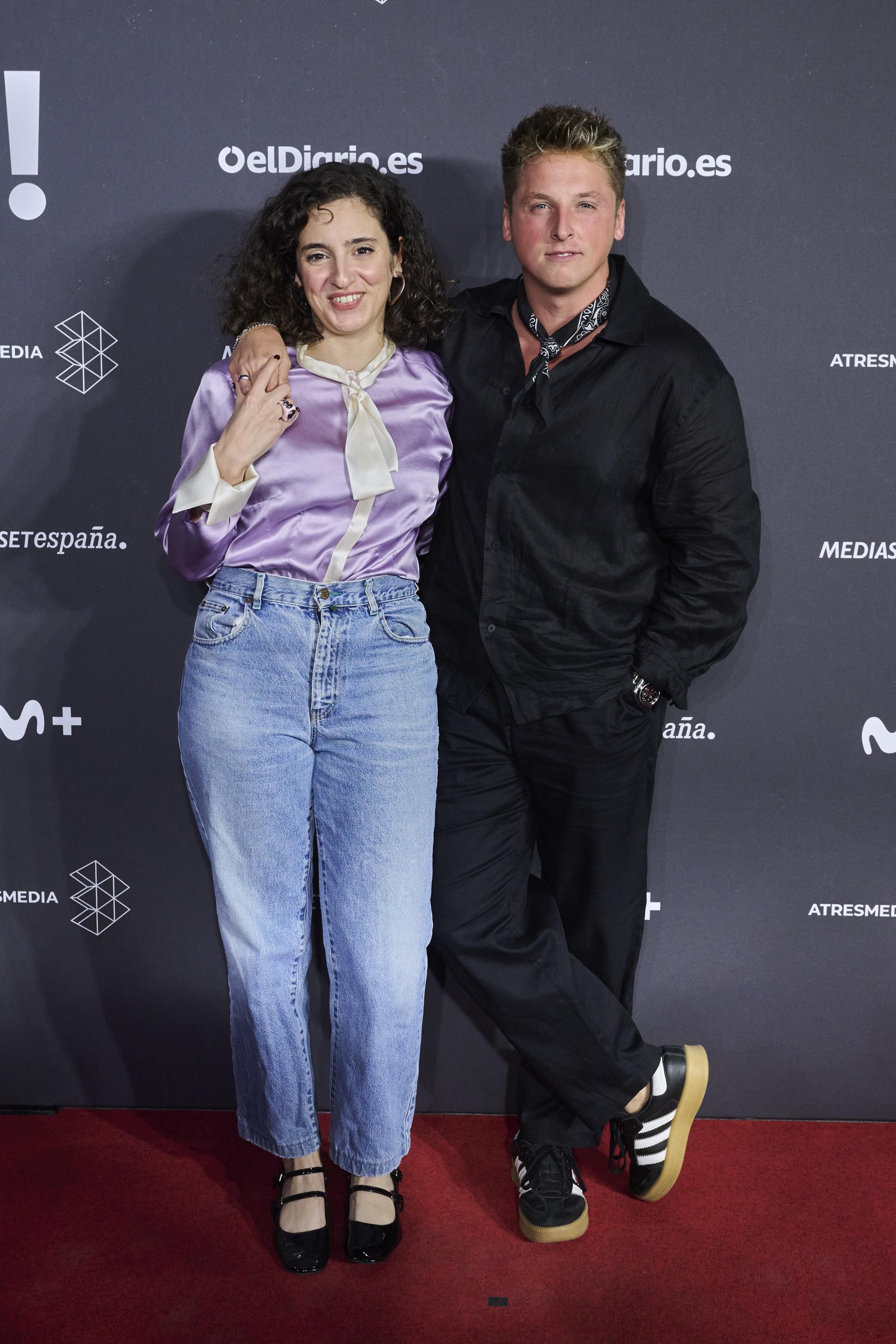 Alicia Armenteros y Carlos Scholz en la fiesta 25 aniversario de verTele