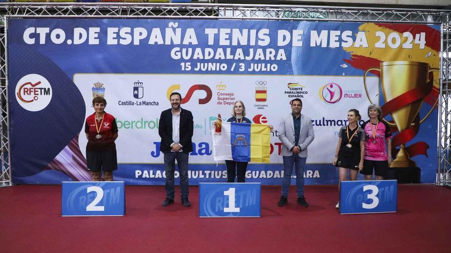 Canarias consigue ocho medallas en los nacionales de Guadalajara