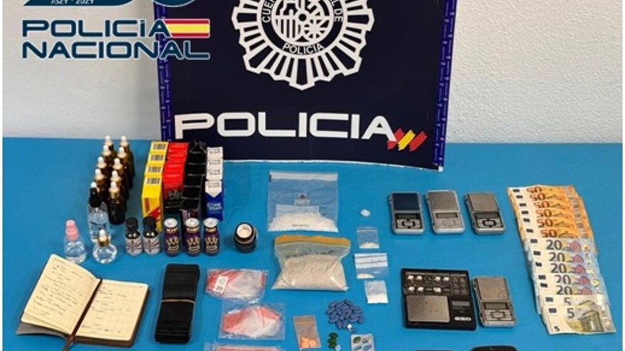 Dos detenidos por vender droga en un centro de masajes en el sur de Gran Canaria