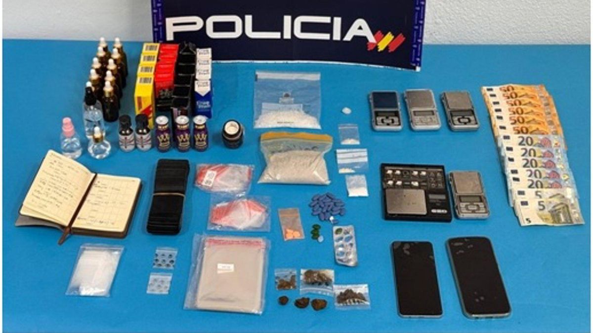 Dos detenidos por vender droga en un centro de masajes en el sur de Gran Canaria