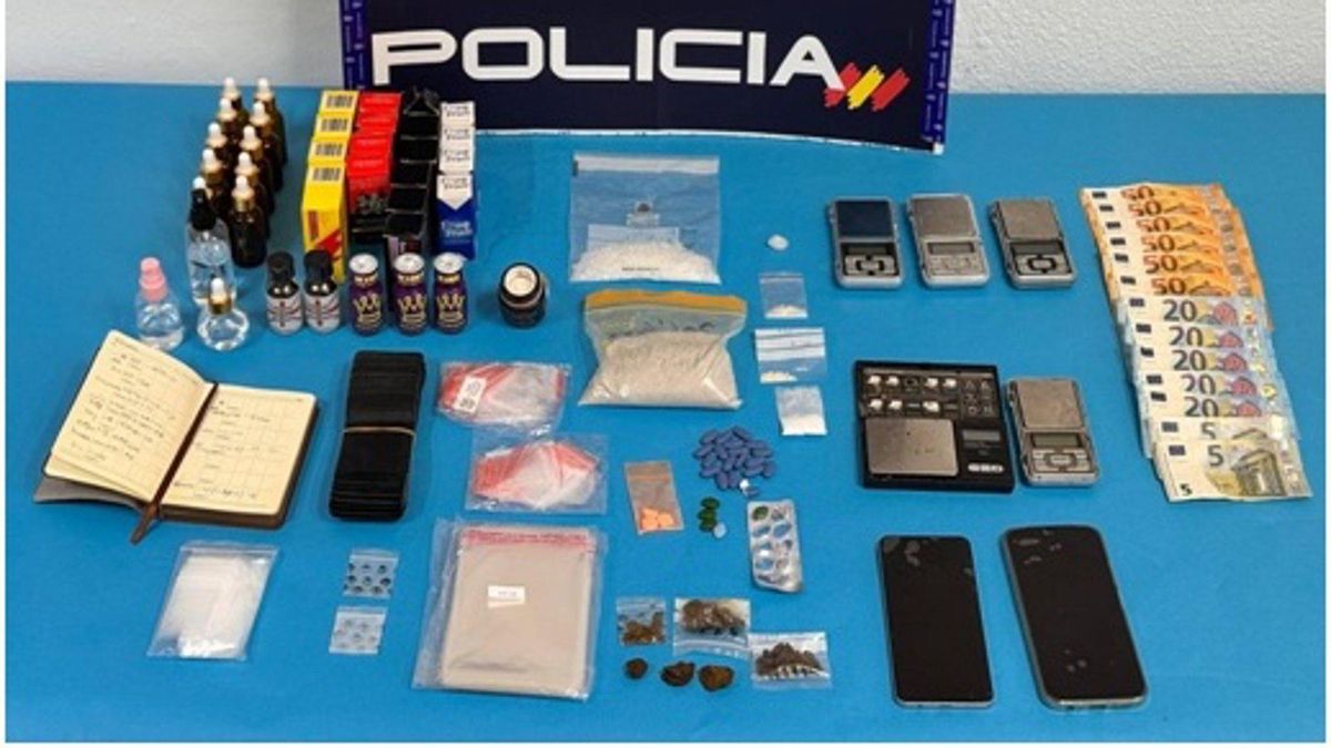 Dos detenidos por vender droga en un centro de masajes en el sur de Gran Canaria