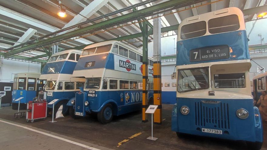 La "arqueología autobusera" en el Museo de la EMT de Madrid, un viaje histórico y emocional