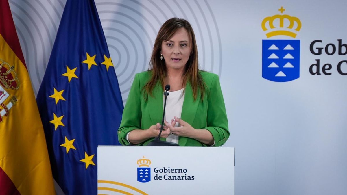 Nieves Lady Barreto, consejera de Presidencia del Gobierno de Canarias.