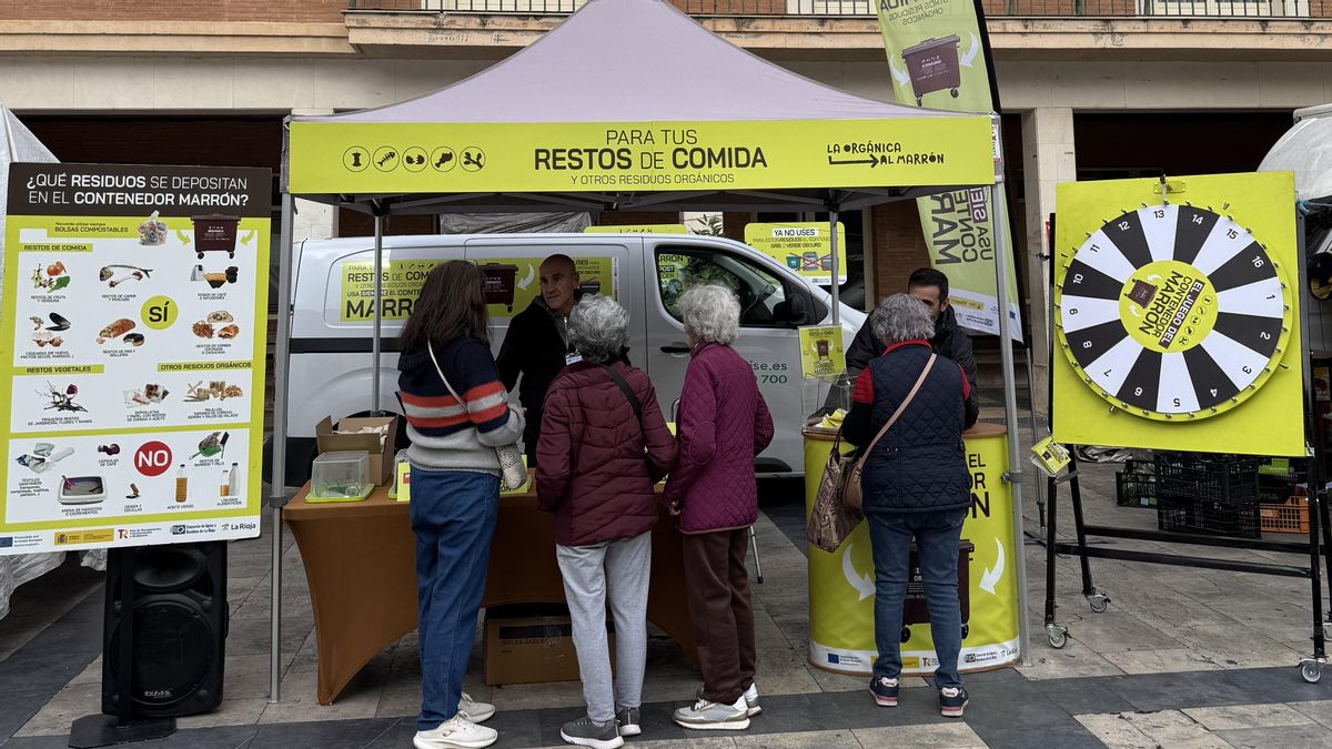 Campaña "La orgánica al marrón", un gran esfuerzo con un objetivo claro: que todos los riojanos usen el marrón