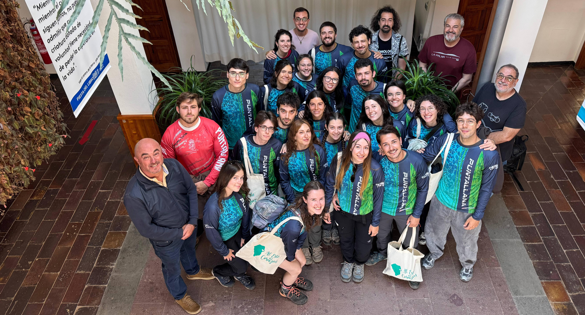 Puntallana recibe al alumnado del máster en biodiversidad de la UIMP-CSIC.