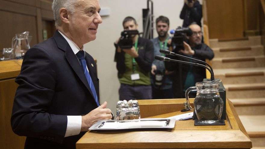 Urkullu cree que "ha cumplido" en transparencia y sitúa a Euskadi como campeona en baja "intensidad" de la corrupción