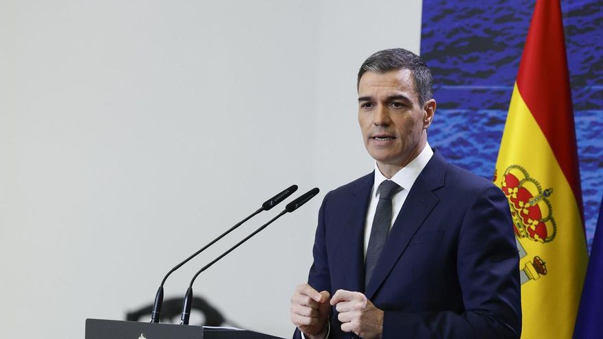 Sánchez anuncia 14.000 millones en ayudas a sectores afectados por "el ataque unilateral" de Trump con los aranceles