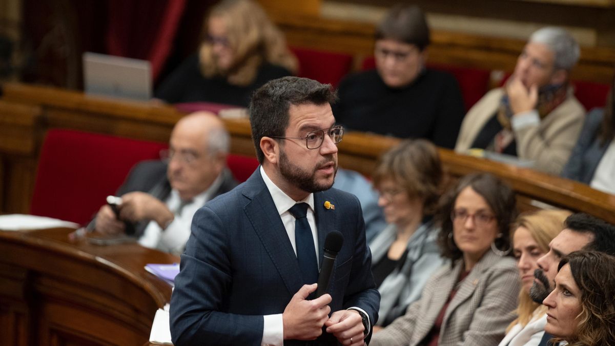 El presidente de la Generalitat, Pere Aragonès, en una foto de archivo